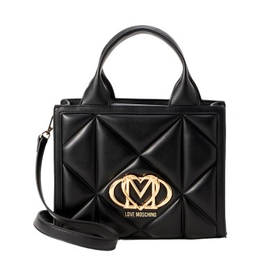 THE EMBOSSED Q SMALL SHOPPING BAG
